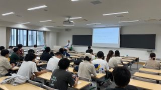 摂南大学農学部食農ビジネス学科で講義しました